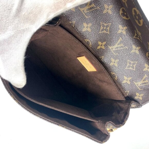 LOUIS VUITTON M40780 Monogram Pochette MetisMM 2WAY Shoulder Bag Hand Bag - Picture 6 of 16